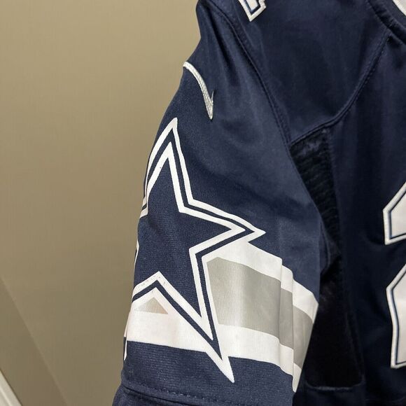 Ezekiel Elliott NFL Jersey MENS XL Nike On Field Dallas Cowboys Blue #21 Size 40 - Picture 5 of 13